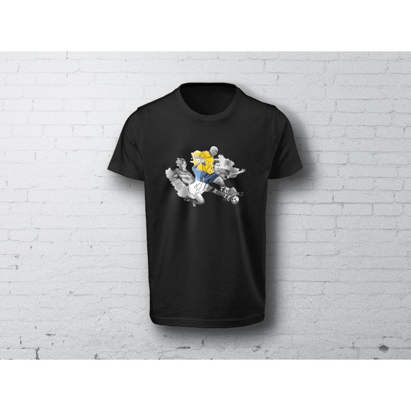 T-Shirt DTF Gray “Ronaldo Legends”