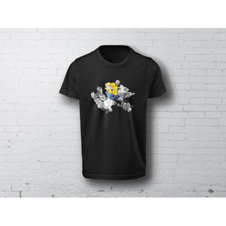 T-Shirt DTF Gray “Ronaldo Legends”